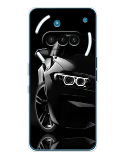Чохол для Nothing Phone (3a) з картинкою «Чорна BMW — профіль» Чохол для Nothing Phone (3a) з картинкою «Чорна BMW — профіль»