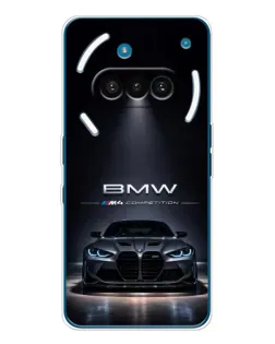 Чохол для Nothing Phone (3a) з картинкою «BMW крізь нічне місто» Чохол для Nothing Phone (3a) з картинкою «BMW крізь нічне місто»
