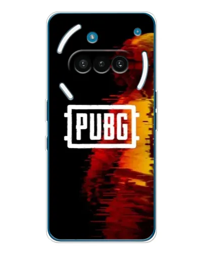 Чехол для Nothing Phone (3a) с картинкой «Яркий логотип PUBG» Чехол для Nothing Phone (3a) с картинкой «Яркий логотип PUBG»