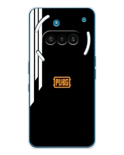 Чехол для Nothing Phone (3a) с картинкой «PUBG — вертикальные линии» Чехол для Nothing Phone (3a) с картинкой «PUBG — вертикальные линии»
