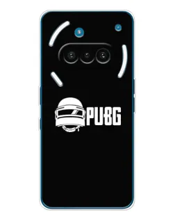 Чехол для Nothing Phone (3a) с картинкой «PUBG — классический лого»