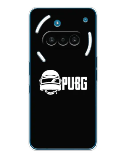 Чехол для Nothing Phone (3a) с картинкой «PUBG — классический лого» Чехол для Nothing Phone (3a) с картинкой «PUBG — классический лого»