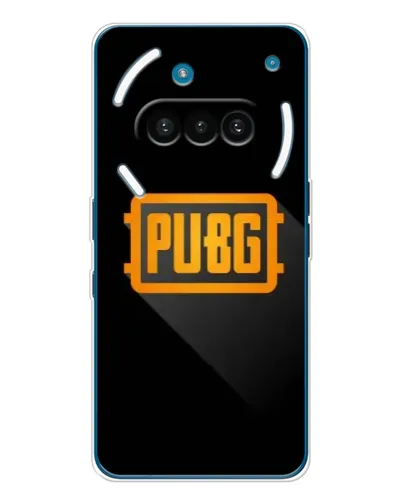 Чехол для Nothing Phone (3a) с картинкой «PUBG — рамка лого» Чехол для Nothing Phone (3a) с картинкой «PUBG — рамка лого»