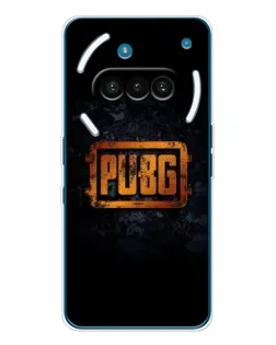 Чехол для Nothing Phone (3a) с картинкой «PUBG — золотой логотип»