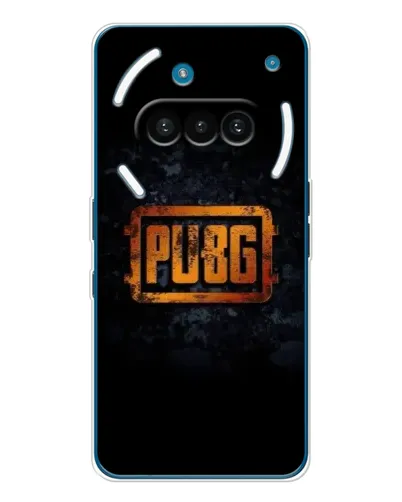 Чехол для Nothing Phone (3a) с картинкой «PUBG — золотой логотип» Чехол для Nothing Phone (3a) с картинкой «PUBG — золотой логотип»