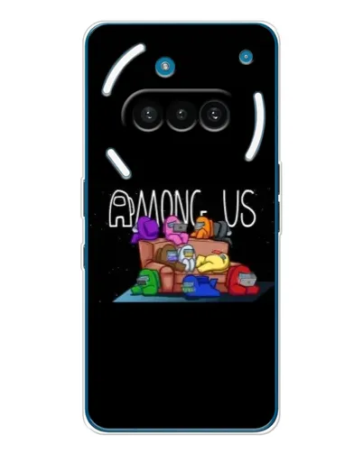 Чехол для Nothing Phone (3a) с картинкой «Логотип Among Us»