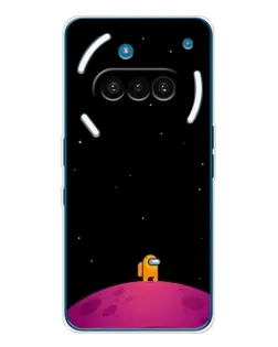 Чехол для Nothing Phone (3a) с картинкой «Одинокий герой на планете» Чехол для Nothing Phone (3a) с картинкой «Одинокий герой на планете»