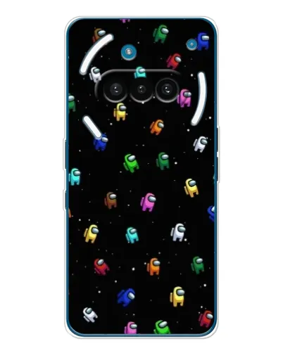 Чехол для Nothing Phone (3a) с картинкой «Экипаж Among Us»