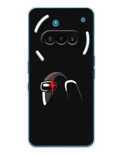 Чехол для Nothing Phone (3a) с картинкой «Among Us шлем» Чехол для Nothing Phone (3a) с картинкой «Among Us шлем»