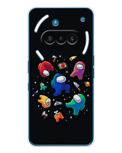 Чехол для Nothing Phone (3a) с картинкой «Among Us космос»