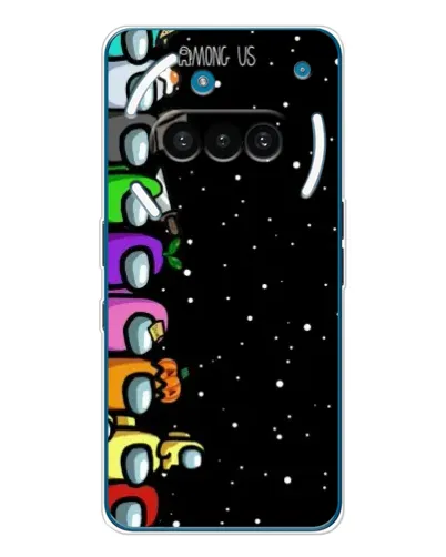 Чехол для Nothing Phone (3a) с картинкой «Команда Among Us»