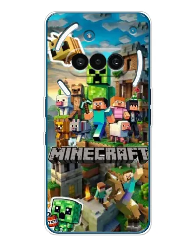 Чехол для Nothing Phone (3a) с картинкой «Замок Minecraft» Чехол для Nothing Phone (3a) с картинкой «Замок Minecraft»