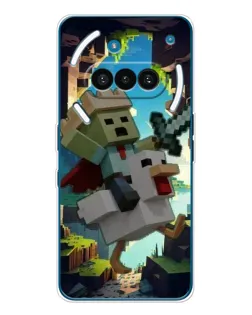Чехол для Nothing Phone (3a) с картинкой «Стив и гусь» Чехол для Nothing Phone (3a) с картинкой «Стив и гусь»