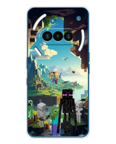 Чехол для Nothing Phone (3a) с картинкой «Эндермен в лесу» Чехол для Nothing Phone (3a) с картинкой «Эндермен в лесу»