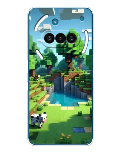 Чехол для Nothing Phone (3a) с картинкой «Minecraft летний день» Чехол для Nothing Phone (3a) с картинкой «Minecraft летний день»