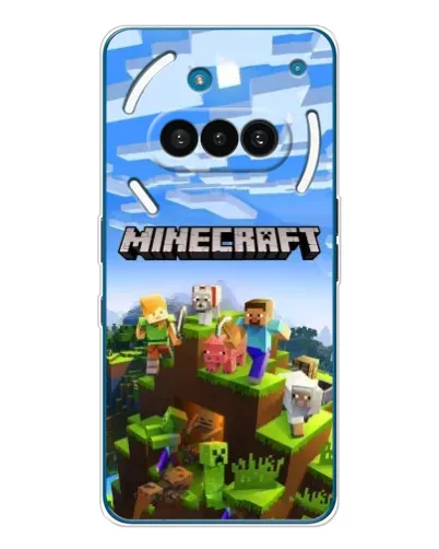 Чехол для Nothing Phone (3a) с картинкой «Minecraft классический мир» Чехол для Nothing Phone (3a) с картинкой «Minecraft классический мир»