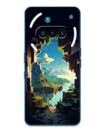 Чехол для Nothing Phone (3a) с картинкой «Вид из пещеры» Чехол для Nothing Phone (3a) с картинкой «Вид из пещеры»