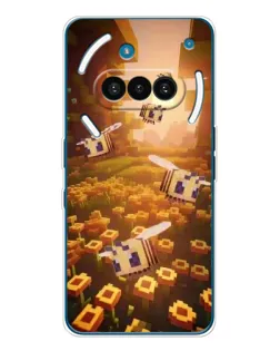 Чехол для Nothing Phone (3a) с картинкой «Поле подсолнухов»