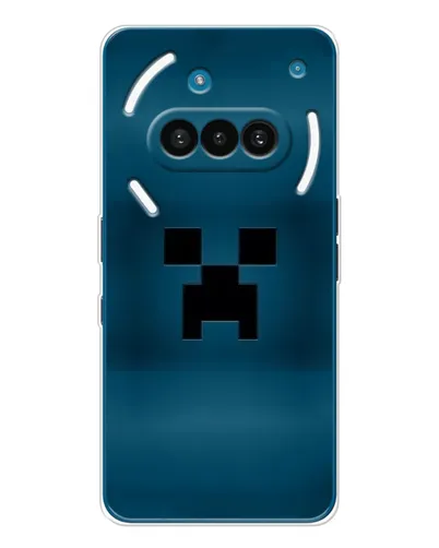 Чехол для Nothing Phone (3a) с картинкой «Крипер текстура» Чехол для Nothing Phone (3a) с картинкой «Крипер текстура»