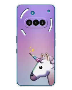 Чехол для Nothing Phone (3a) с картинкой «Единорог градиент»