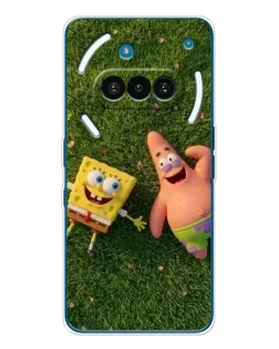 Чехол для Nothing Phone (3a) с картинкой «Друзья на лужайке»