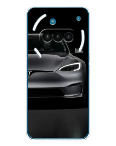 Чехол для Nothing Phone (3a) с картинкой «Tesla Model S Look»