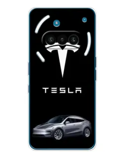 Чохол для Nothing Phone (3a) з картинкою «Tesla Model Y»