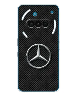 Чехол для Nothing Phone (3a) с картинкой «Карбоновый Mercedes стиль» Чехол для Nothing Phone (3a) с картинкой «Карбоновый Mercedes стиль»