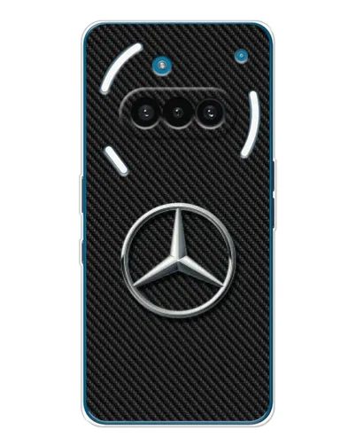 Чехол для Nothing Phone (3a) с картинкой «Карбоновый Mercedes стиль» Чехол для Nothing Phone (3a) с картинкой «Карбоновый Mercedes стиль»