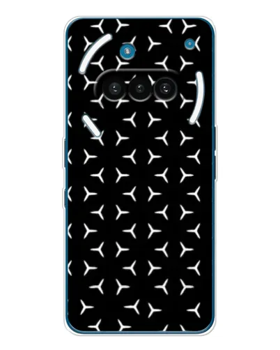 Чехол для Nothing Phone (3a) с картинкой «Mercedes паттерн звезд» Чехол для Nothing Phone (3a) с картинкой «Mercedes паттерн звезд»