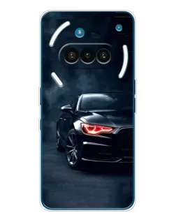 Чехол для Nothing Phone (3a) с картинкой «Audi — хищный взгляд» Чехол для Nothing Phone (3a) с картинкой «Audi — хищный взгляд»