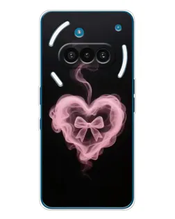 Чехол для Nothing Phone (3a) с картинкой «Дымчатое сердце»