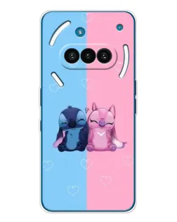 Чохол для Nothing Phone (3a) з картинкою «Stitch та Angel Love» Чохол для Nothing Phone (3a) з картинкою «Stitch та Angel Love»