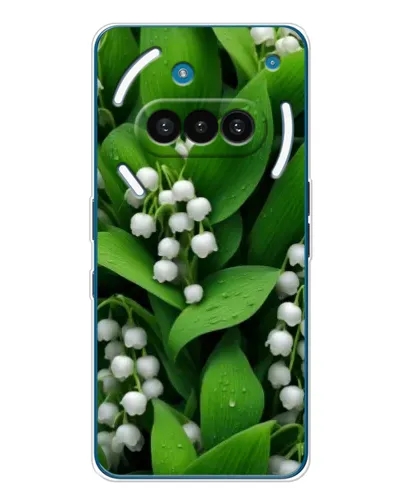 Чехол для Nothing Phone (3a) с картинкой «Ландыши в зелени» Чехол для Nothing Phone (3a) с картинкой «Ландыши в зелени»