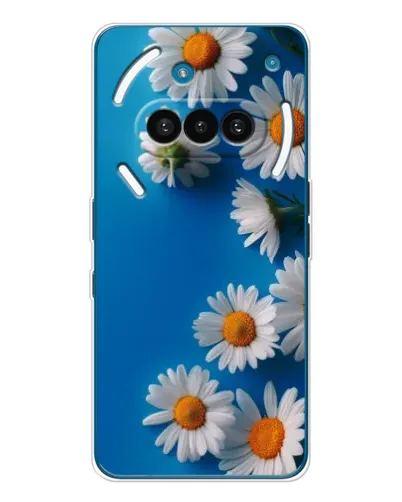 Чехол для Nothing Phone (3a) с картинкой «Белоснежные маргаритки» Чехол для Nothing Phone (3a) с картинкой «Белоснежные маргаритки»