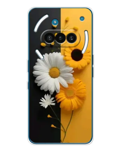 Чехол для Nothing Phone (3a) с картинкой «Подсолнух и ромашка» Чехол для Nothing Phone (3a) с картинкой «Подсолнух и ромашка»
