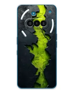 Чохол для Nothing Phone (3a) з картинкою «Салатовий розлом скелі» Чохол для Nothing Phone (3a) з картинкою «Салатовий розлом скелі»