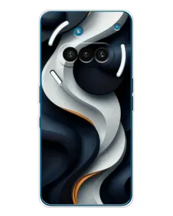 Чохол для Nothing Phone (3a) з картинкою «Об'ємні чорно-білі стрічки» Чохол для Nothing Phone (3a) з картинкою «Об'ємні чорно-білі стрічки»
