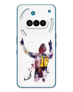Чехол для Nothing Phone (3a) с картинкой «Акварельный Месси Барселона» Чехол для Nothing Phone (3a) с картинкой «Акварельный Месси Барселона»