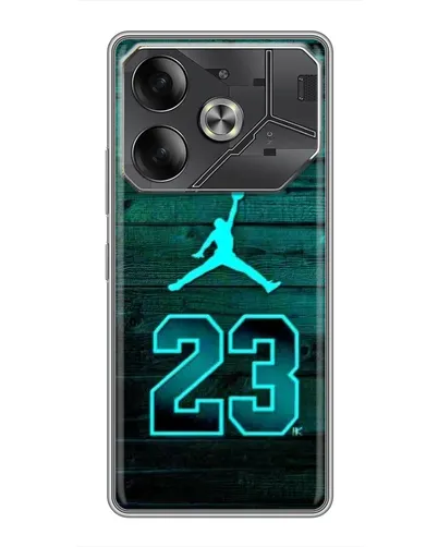 Чехол для Nothing Phone (4a) Pro с картинкой «Jordan Cyan 23» Чехол для Nothing Phone (4a) Pro с картинкой «Jordan Cyan 23»