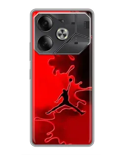 Чехол для Nothing Phone (4a) Pro с картинкой «Jordan Red Smoke» Чехол для Nothing Phone (4a) Pro с картинкой «Jordan Red Smoke»