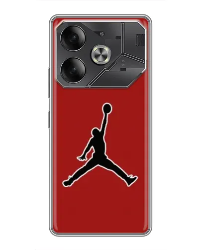 Чехол для Nothing Phone (4a) Pro с картинкой «Jordan Red Back» Чехол для Nothing Phone (4a) Pro с картинкой «Jordan Red Back»
