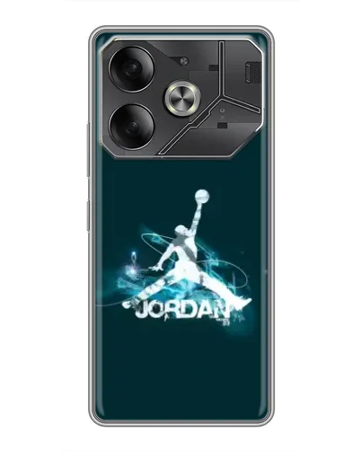 Чехол для Nothing Phone (4a) Pro с картинкой «Jordan Blue Fire» Чехол для Nothing Phone (4a) Pro с картинкой «Jordan Blue Fire»
