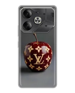 Чехол для Nothing Phone (4a) Pro с картинкой «Красное яблоко LV»