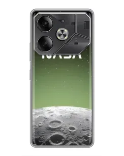 Чехол для Nothing Phone (4a) Pro с картинкой «NASA — лунный градиент»
