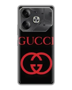Чехол для Nothing Phone (4a) Pro с картинкой «Gucci — красный логотип»