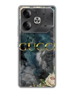 Чехол для Nothing Phone (4a) Pro с картинкой «Абстрактные цветы Gucci»