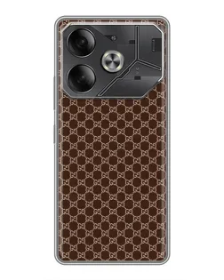 Чехол для Nothing Phone (4a) Pro с картинкой «Gucci — шоколадная сетка»