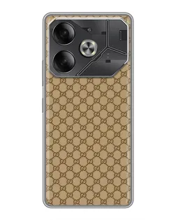 Чехол для Nothing Phone (4a) Pro с картинкой «Gucci — классический беж»