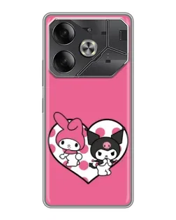 Чехол для Nothing Phone (4a) Pro с картинкой «Kuromi и My Melody»